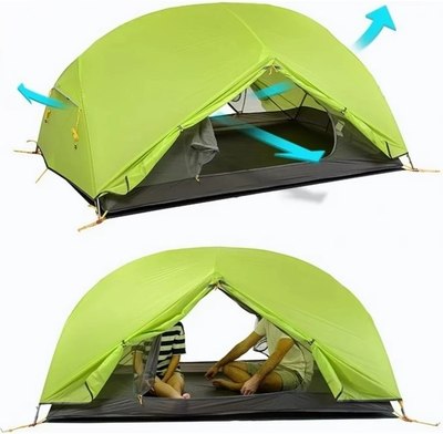 Палатка Naturehike Mongar Si / NH17T007-M-DGRSGRE (зеленый)