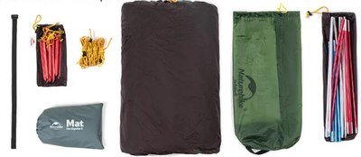 Палатка Naturehike Opalus Si / NH17L001-L-DSGR (зеленый)