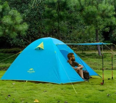 Палатка Naturehike P-Series / NH18Z033-P-3SBL (голубая)