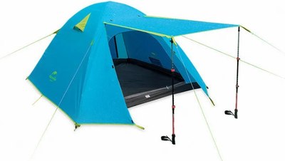 Палатка Naturehike P-Series / NH18Z044-P-4SBL (голубая)