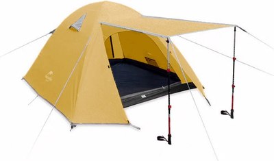 Палатка Naturehike P-Series / NH18Z044-P-4YE (желтый)