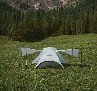 Палатка Naturehike Star River UL Si / CNK2450WS022-S2 (серый)