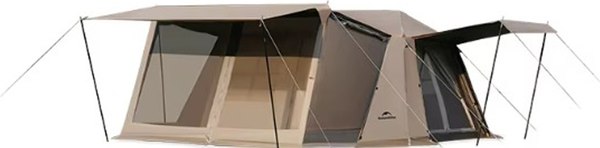 Палатка Naturehike Village 13 Ultimate Edition / CNH22ZP004-BRTB (коричневый) - фото