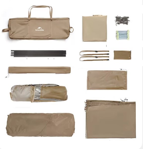 Палатка Naturehike Village 13 Ultimate Edition / CNH22ZP004-BRTB (коричневый)