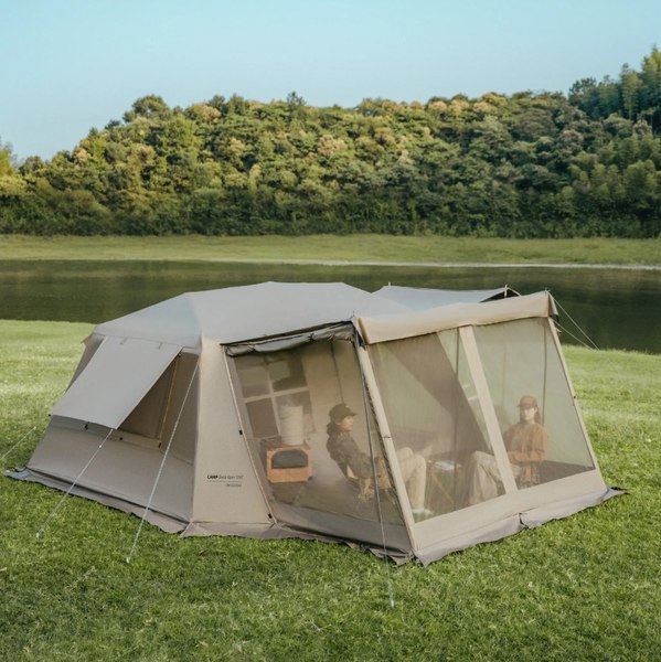 Палатка Naturehike Village 13 Ultimate Edition / CNH22ZP004-BRTB (коричневый)