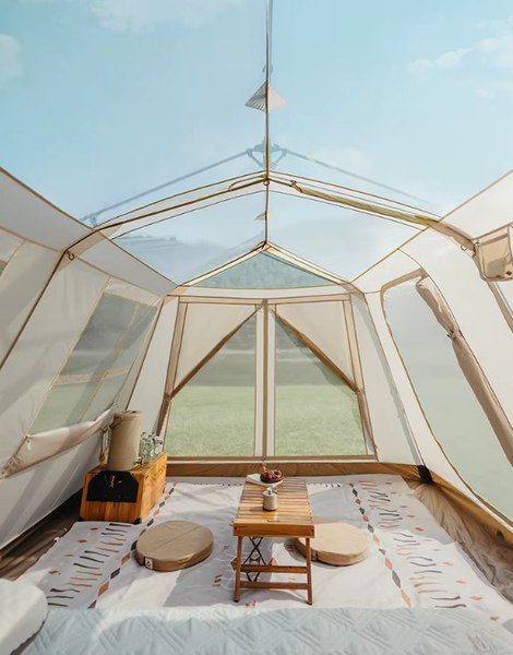 Палатка Naturehike Village 13 Ultimate Edition / CNH22ZP004-BRTB (коричневый)