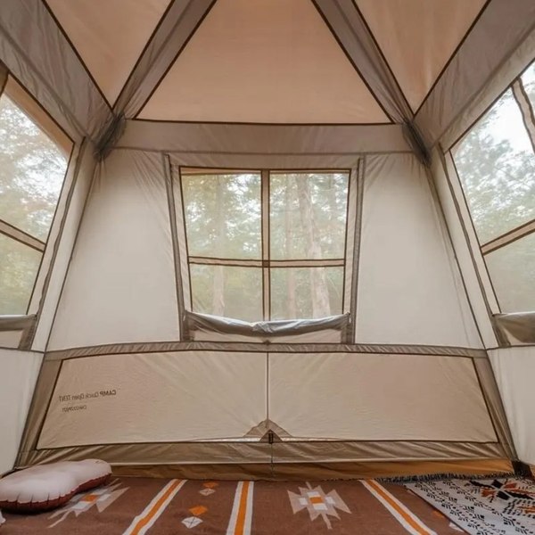 Палатка Naturehike Village 17 / CNH22ZP021-BR (коричневый)