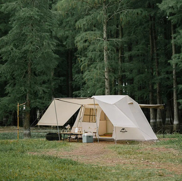 Палатка Naturehike Village 5.0 / NH21ZP009-KH (бежевый)