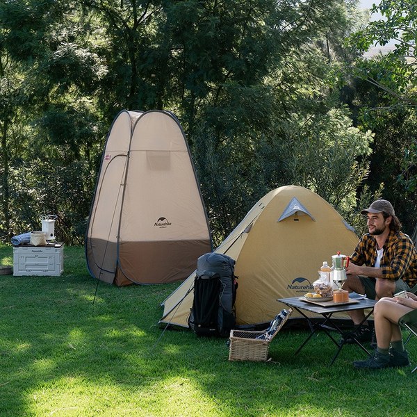 Палатка для душа и туалета Naturehike NH17Z002-P-BR (коричневый)