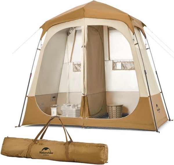 Палатка для душа и туалета Naturehike NH22ZP006-BR (коричневый)