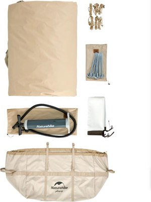 Палатка Naturehike Extend Air 17.2 / CNH22ZP012-CV (песочный)