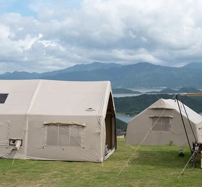 Палатка Naturehike Extend Air 17.2 / CNH22ZP012-CV (песочный)