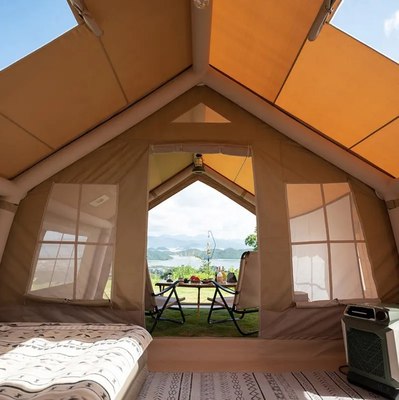 Палатка Naturehike Extend Air 17.2 / CNH22ZP012-CV (песочный)