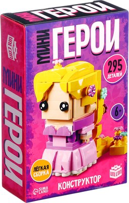 Конструктор Unicon Мини герои. Принцесса с длинными волосами / 10230065 - фото