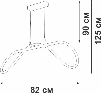 Потолочный светильник Vitaluce V3896-1/1S
