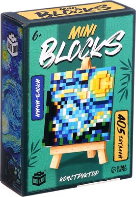 Микроконструктор Unicon Mini Blocks. Звездная ночь 6742 / 10746893 - фото
