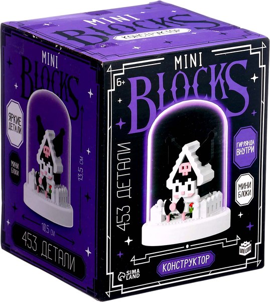 Микроконструктор Unicon Mini Blocks. Куроми ночник 7150 / 10746895 - фото