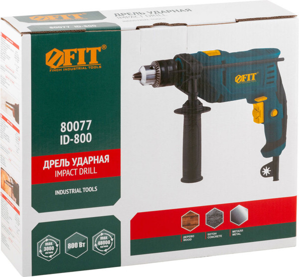 Дрель FIT 80076