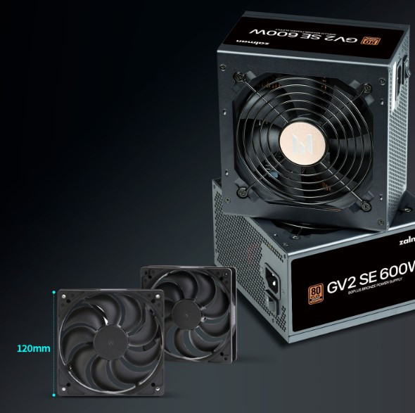 Блок питания для компьютера Zalman 600W ZM600-GV2SE