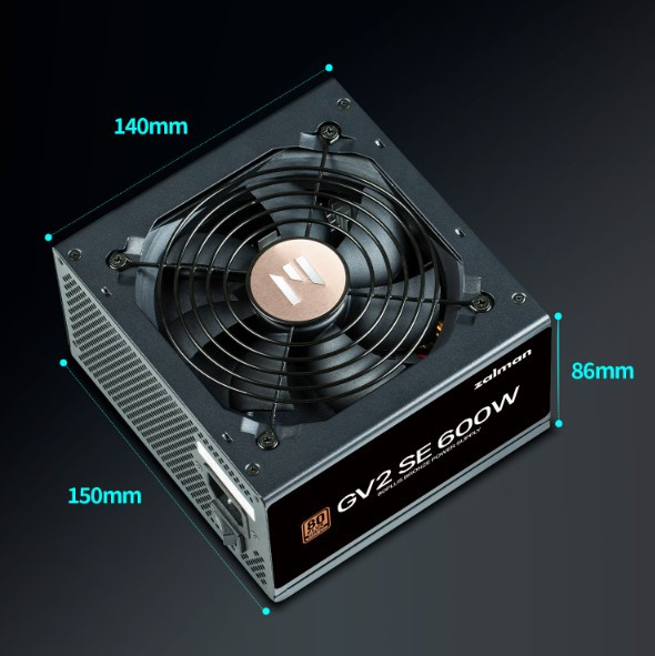 Блок питания для компьютера Zalman 600W ZM600-GV2SE