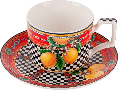 Набор для чая/кофе Nouvelle Sicilia Limone / 0052014