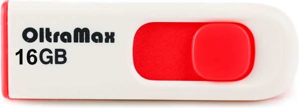 USB flash накопитель Oltramax 250 Red 16GB / OM-16GB-250-Red  - фото