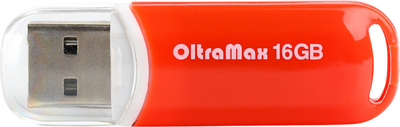 USB flash накопитель Oltramax 230 Orange 16GB / OM-16GB-230-Orange - фото