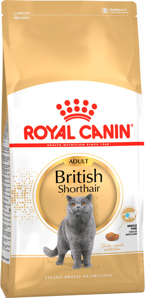 Сухой корм для кошек Royal Canin British Shorthair Для взрослых британских короткош.старше 12 мес - фото