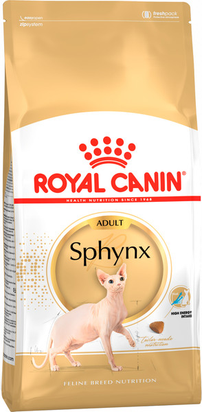 Сухой корм для кошек Royal Canin Sphynx Для взрослых кошек породы сфинкс старше 12 мес. (0.4кг) - фото