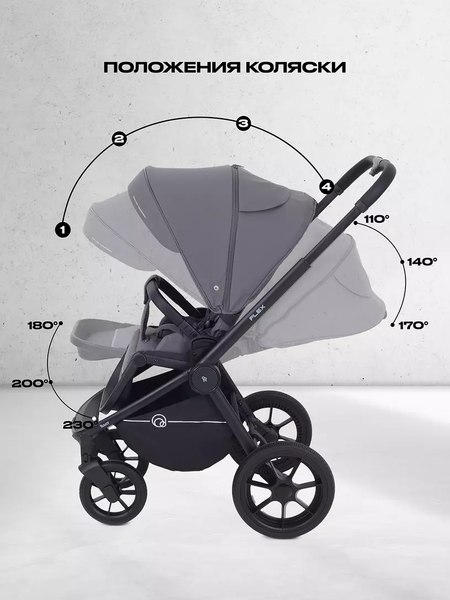 Детская универсальная коляска Rant Flex 3в1 / RA077
