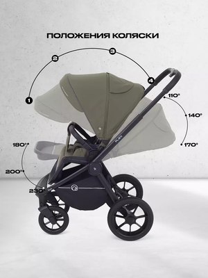 Детская универсальная коляска Rant Flex 3в1 / RA077