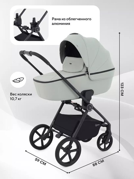 Детская универсальная коляска Rant Teo 2в1 / RA120
