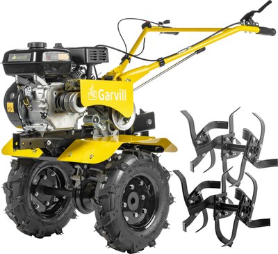 Мотоблок бензиновый Garvill MCP-217K-8 (колеса 4.00-8)