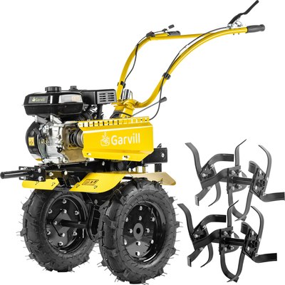 Мотоблок бензиновый Garvill MCP-317K-10 (колеса 4.00-10)