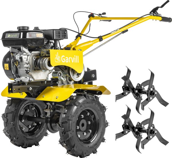 Мотоблок бензиновый Garvill MCP-627K-19 Extreme (колеса 19-7x8)