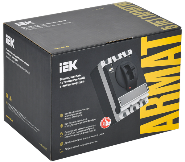 Выключатель автоматический IEK Armat AR-MCCB-3D-035-0160A-ATUC