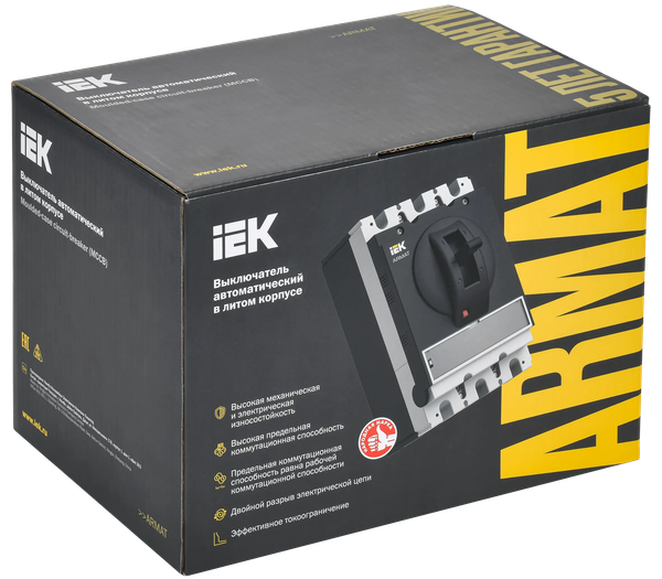 Выключатель автоматический IEK Armat AR-MCCB-3H-085-0250A-ATUC