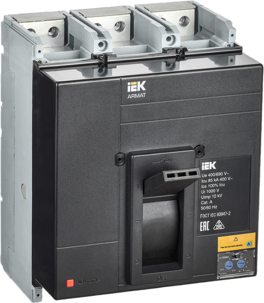 Выключатель автоматический IEK Armat AR-MCCB-3N-085-1000A-ATUC - фото
