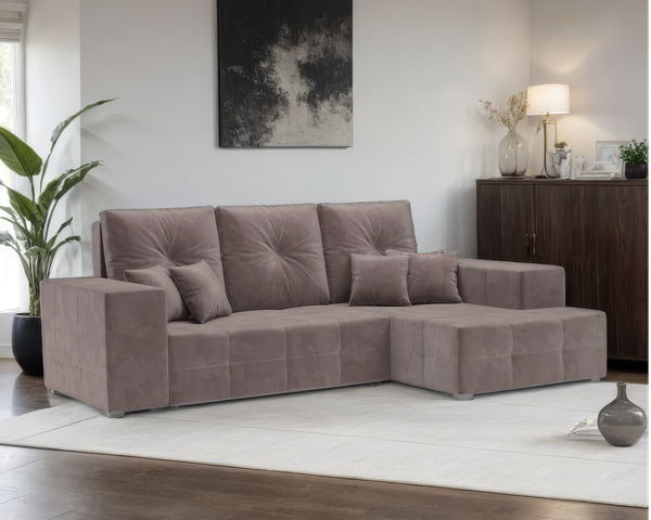 Диван угловой Mebel-Ars Монреаль правый