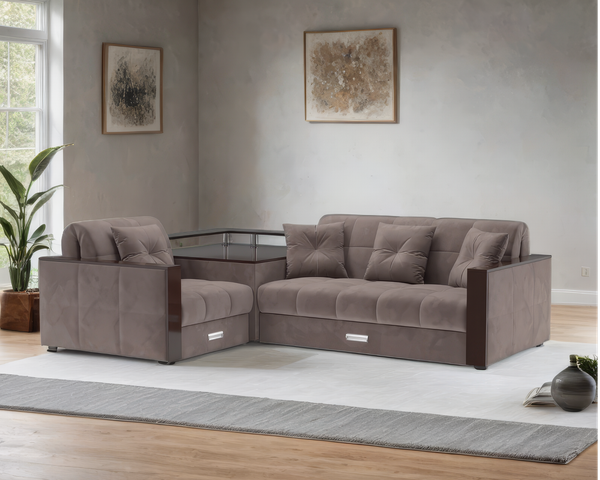 Диван угловой Mebel-Ars Прага НПБ