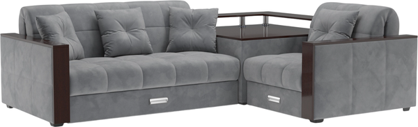 Диван угловой Mebel-Ars Прага НПБ - фото