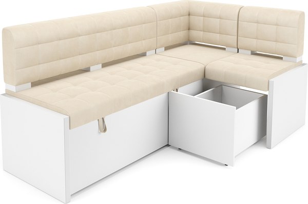 Уголок кухонный мягкий Mebel-Ars Ганновер 205x82x130