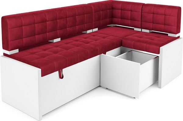 Уголок кухонный мягкий Mebel-Ars Ганновер 176x82x104