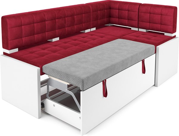 Уголок кухонный мягкий Mebel-Ars Ганновер 176x82x104