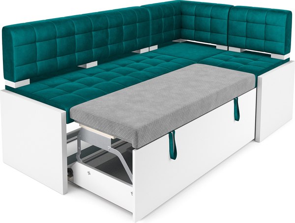 Уголок кухонный мягкий Mebel-Ars Ганновер 176x82x104