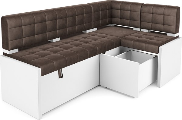 Уголок кухонный мягкий Mebel-Ars Ганновер 205x82x130