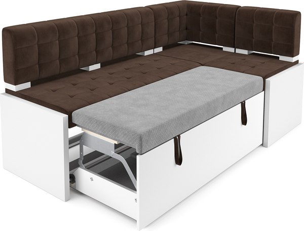 Уголок кухонный мягкий Mebel-Ars Ганновер 205x82x130