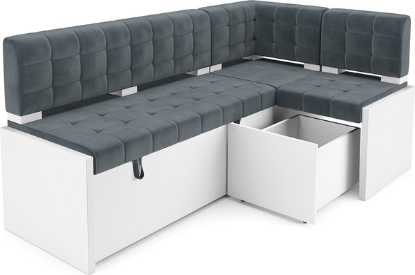 Уголок кухонный мягкий Mebel-Ars Ганновер 205x82x130