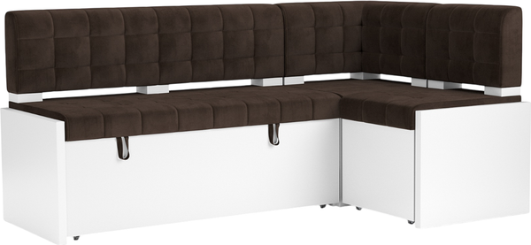 Уголок кухонный мягкий Mebel-Ars Ганновер 205x82x130 - фото