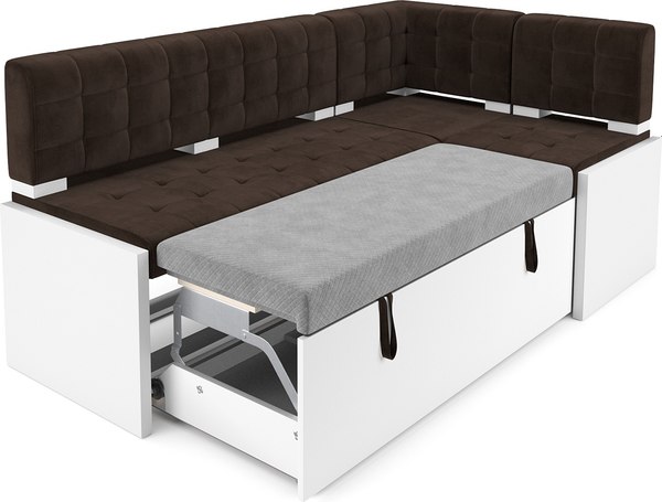 Уголок кухонный мягкий Mebel-Ars Ганновер 205x82x130